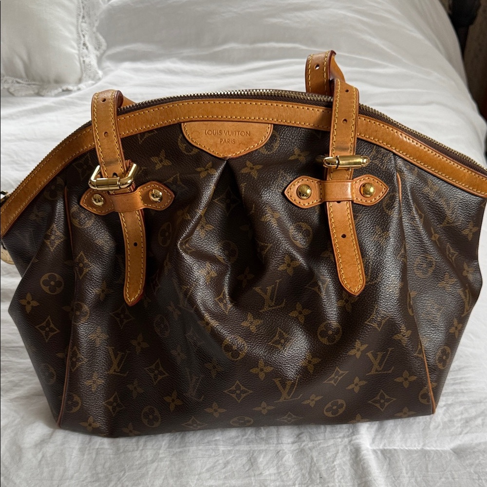 Louis Vuitton Monogram Trivoli GM Brown Shoulder Bag